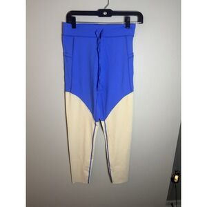 Offline By Aerie Women High Rise Drawstring w/Logo 7/8 Legging Multicolor L NWOT